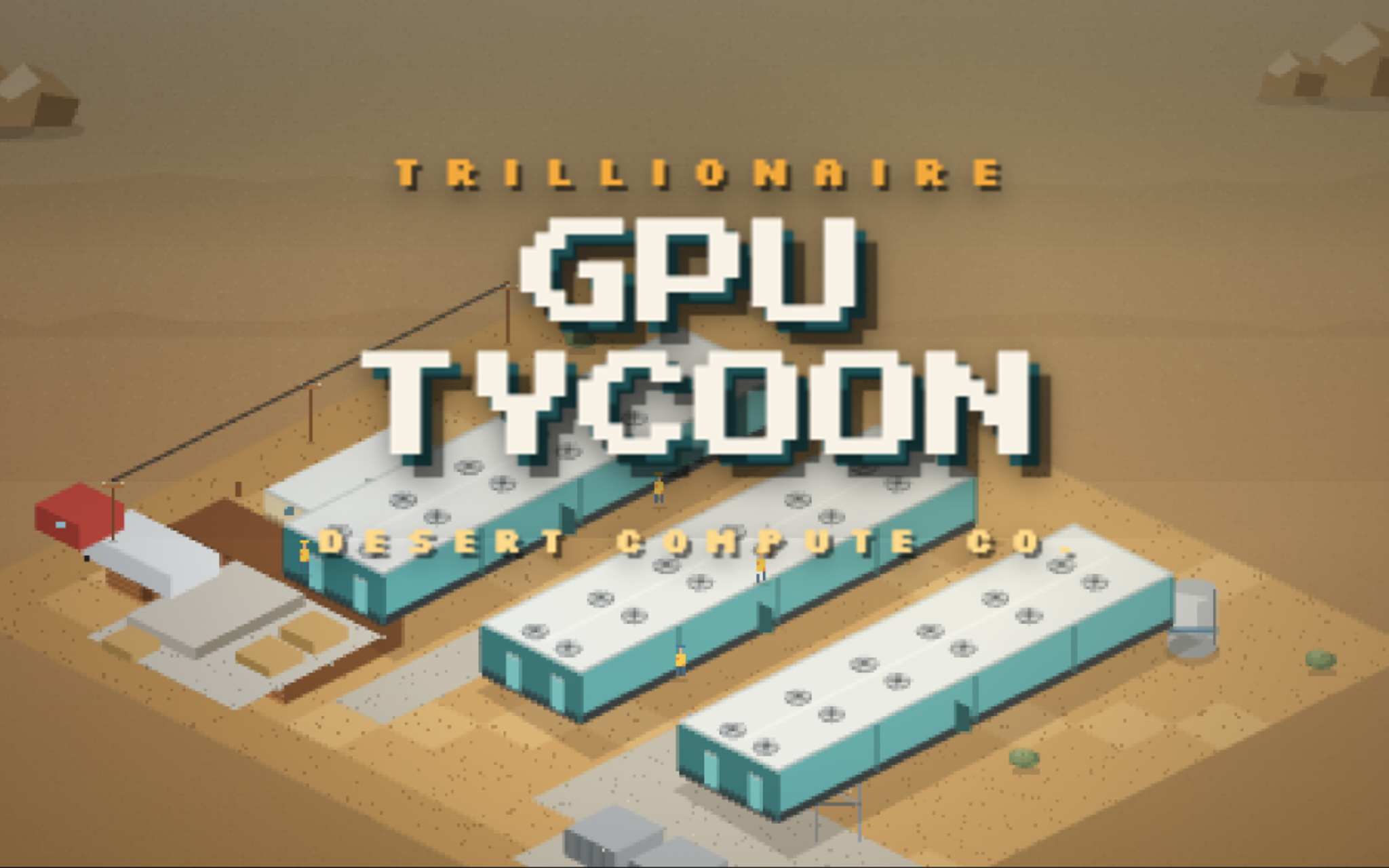 Trillionaire: GPU Tycoon key art